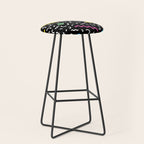 Memphis pattern 66 - 80s / 90s Retro Stool Gallery Image 1