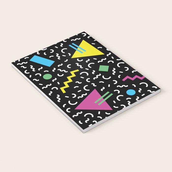 Memphis pattern 66 - 80s / 90s Retro Notebook Gallery Image 3