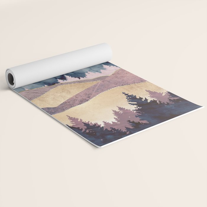 Mauve Vista Yoga Mat Gallery Image 2
