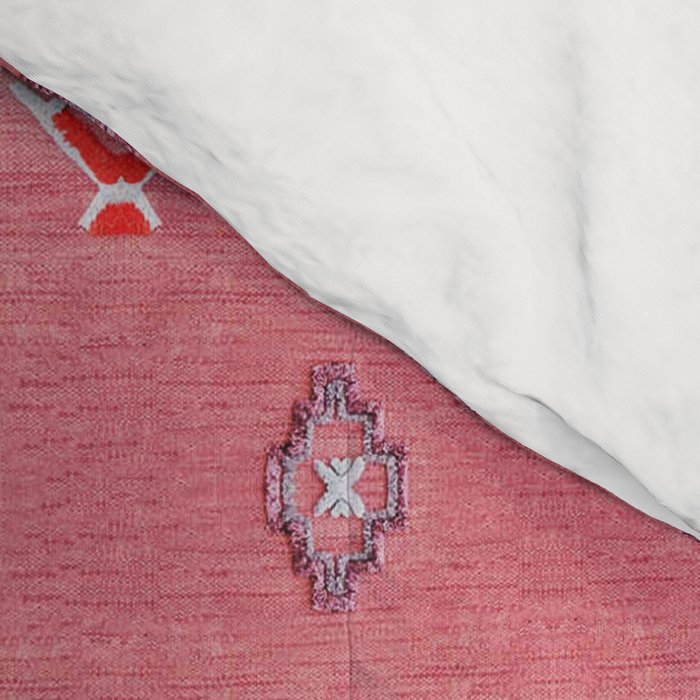 Lovely Pink Oriental Traditional Moroccan Handmade Printable Style  Comforter Gallery Image 4