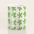 Green Flowers Coffee Mug Gallery Image 4