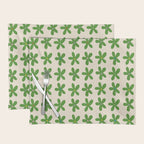 Green Flowers Placemat Gallery Image 1