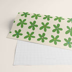 Green Flowers Wrapping Paper Gallery Image 2