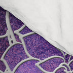 Dahlia Flower Pattern 3 Comforter Gallery Image 4
