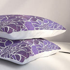 Dahlia Flower Pattern 3 Pillow Sham Gallery Image 3