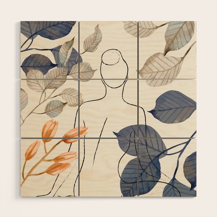 Peace in the Shade 02 Wood Wall Art Gallery Image 1