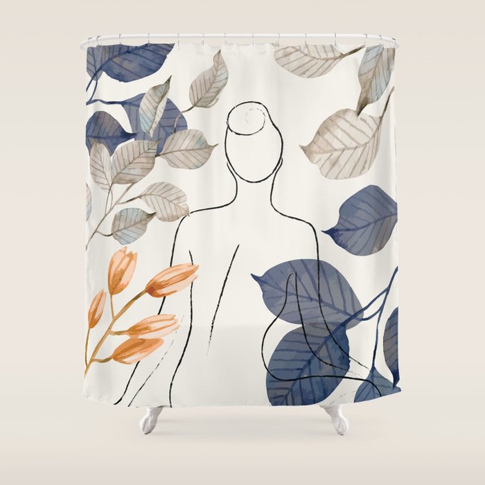 Peace in the Shade 02 Shower Curtain Gallery Image 1