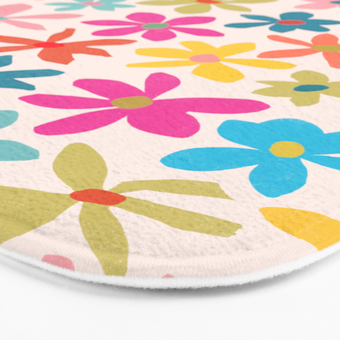 wildflowers 11 Bath Mat Gallery Image 3