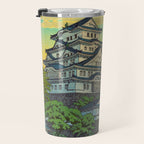 Kawase Hasui Vintage Japanese Woodblock Print Himeji Castle Travel Mug Gallery Image 3