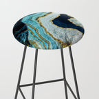 Aerial Ocean Abstract Stool Gallery Image 2