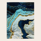 Aerial Ocean Abstract Poster Gallery Image 4