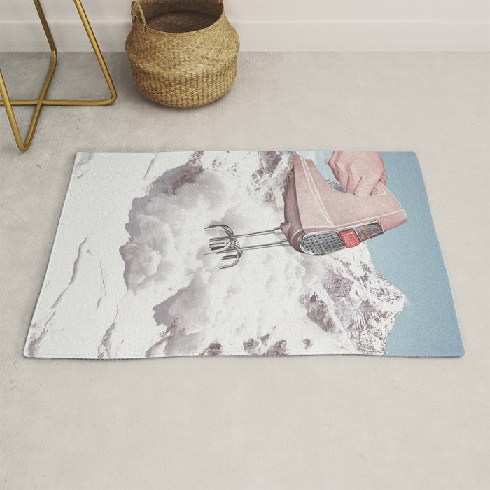 Doris Whisker II P - Avalanche Whipped Cream Mountain Rug Gallery Image 1
