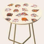 Zebra finch Side Table Gallery Image 2