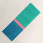 Teal Embrace Yoga Mat Gallery Image 1