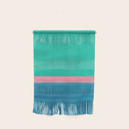 Teal Embrace Wall Hanging Gallery Image 1