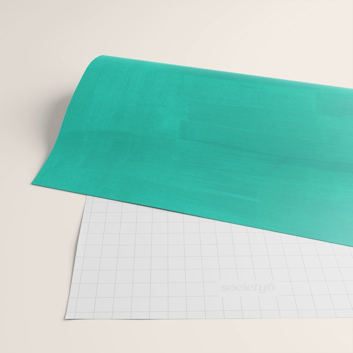 Teal Embrace Wrapping Paper Gallery Image 2