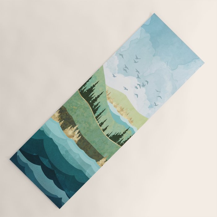 Autumn Shore Yoga Mat Gallery Image 1