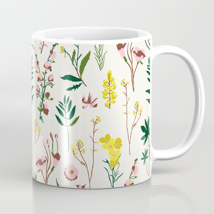 WILDFLOWER STUDY Coffee Mug Gallery Image 1