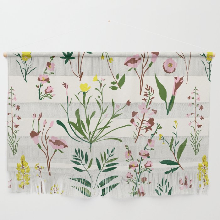 WILDFLOWER STUDY Wall Hanging Gallery Image 1
