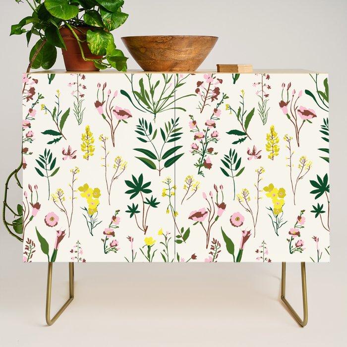 WILDFLOWER STUDY Credenza Gallery Image 1
