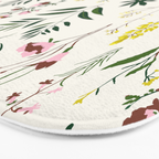 WILDFLOWER STUDY Bath Mat Gallery Image 3