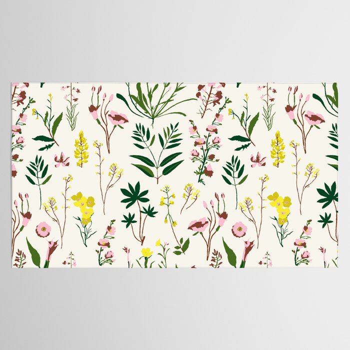 WILDFLOWER STUDY Tablecloth Gallery Image 2