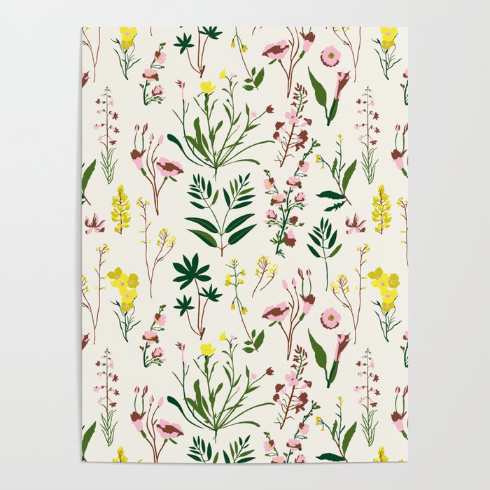 WILDFLOWER STUDY Poster Gallery Image 4