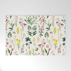 WILDFLOWER STUDY Welcome Mat Gallery Image 1