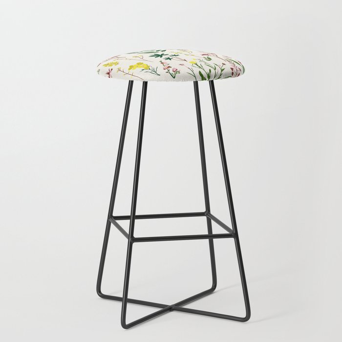 WILDFLOWER STUDY Stool Gallery Image 1