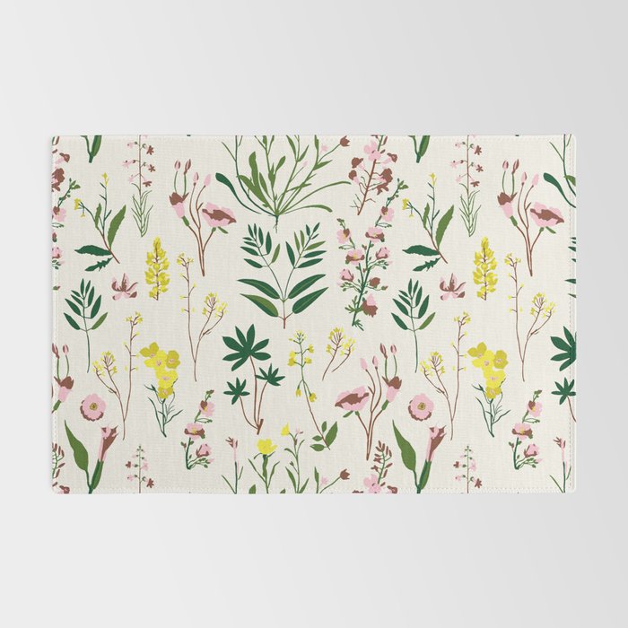 WILDFLOWER STUDY Rug Gallery Image 2