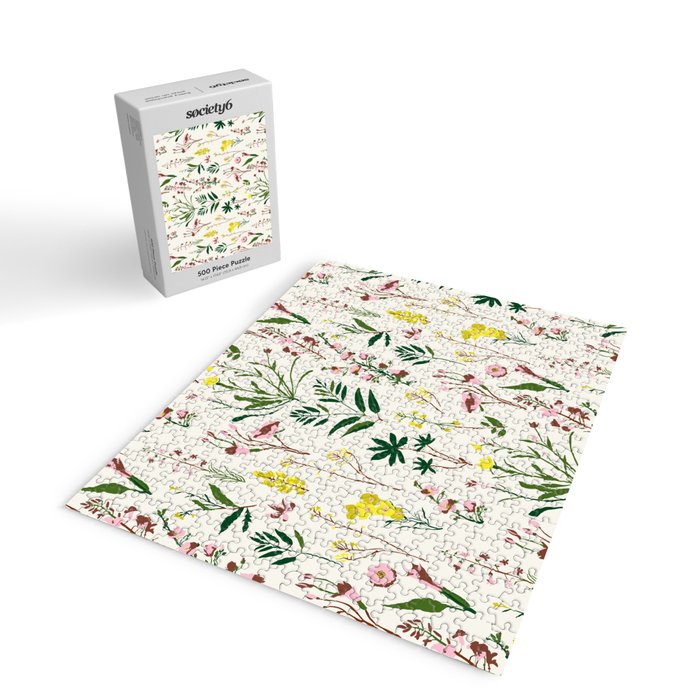 WILDFLOWER STUDY Jigsaw Puzzle Gallery Image 2