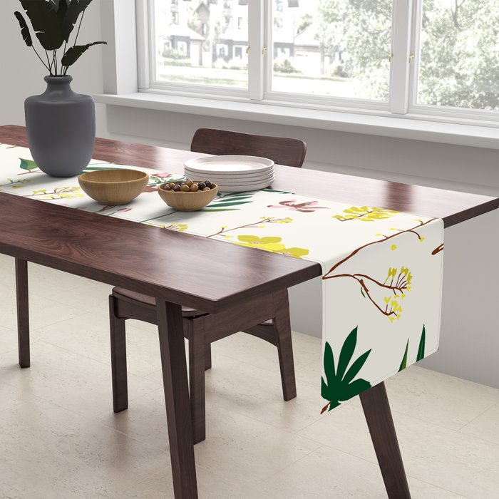 WILDFLOWER STUDY Table Runner Gallery Image 2