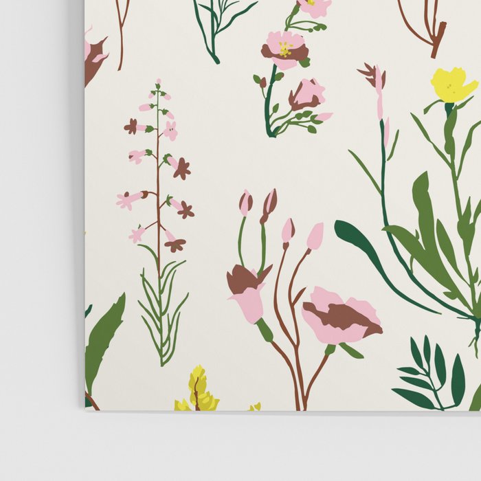 WILDFLOWER STUDY Poster Gallery Image 3