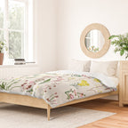 WILDFLOWER STUDY Duvet Cover Gallery Image 2