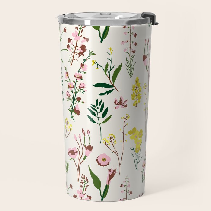 WILDFLOWER STUDY Travel Mug Gallery Image 2