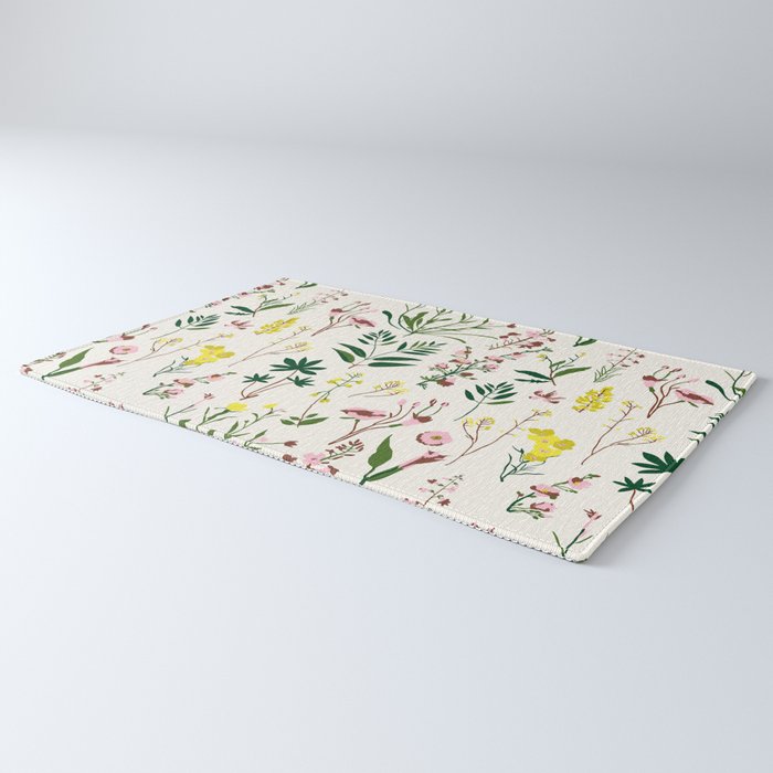 WILDFLOWER STUDY Rug Gallery Image 3