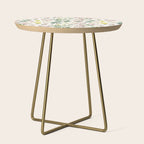 WILDFLOWER STUDY Side Table Gallery Image 1