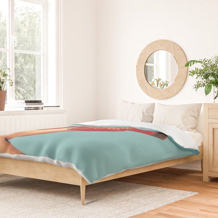 These Boots - Yee haw Cherry Red n Blue Duvet Cover Gallery Image 2