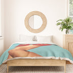 These Boots - Yee haw Cherry Red n Blue Duvet Cover Gallery Image 3