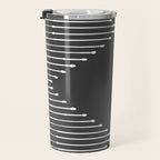 Geo (Dark Gray) Travel Mug Gallery Image 3
