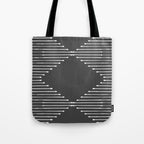 Geo (Dark Gray) Tote Bag Gallery Image 1