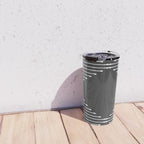 Geo (Dark Gray) Travel Mug Gallery Image 4