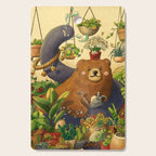 Garden Bear Cutting Board Gallery Image 1