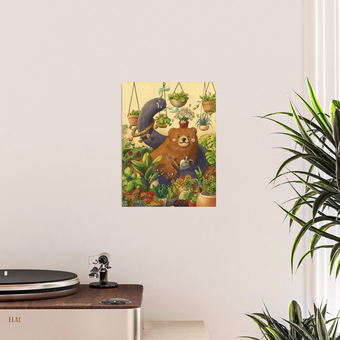Garden Bear Poster Gallery Image 2