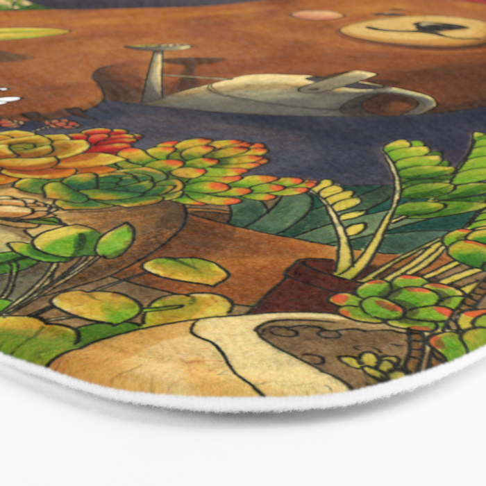Garden Bear Bath Mat Gallery Image 3