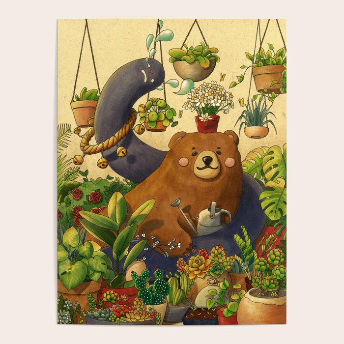 Garden Bear Poster Gallery Image 4