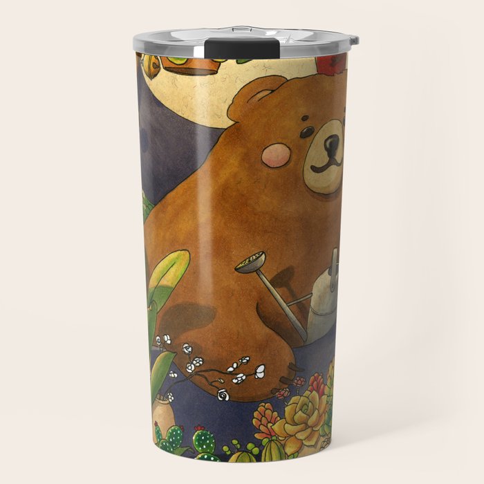 Garden Bear Travel Mug Gallery Image 1