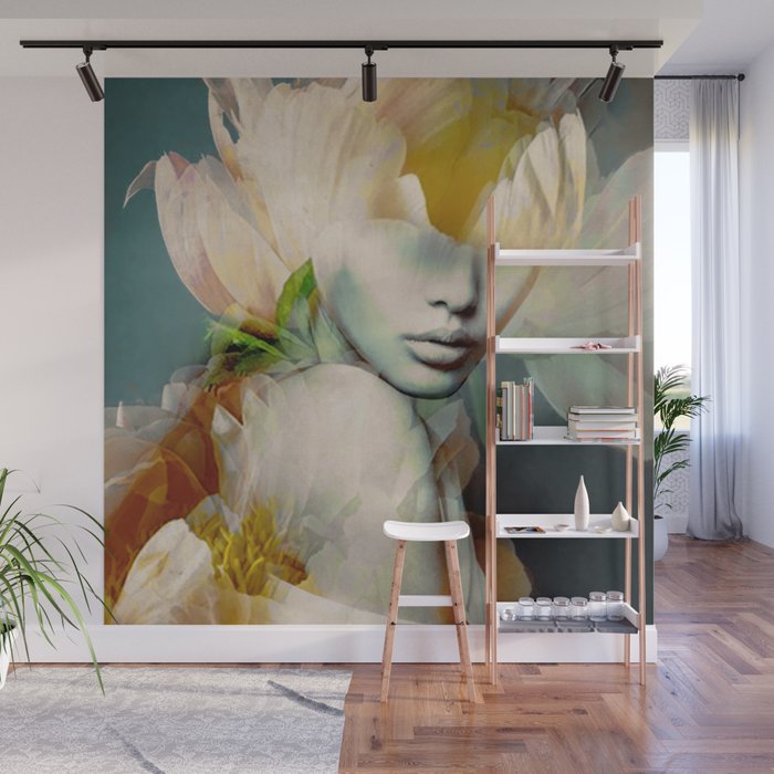 blooming 2a Wall Mural Gallery Image 1