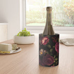 Midnight Vintage Shiny Botanical Rose Garden Wine Chiller Gallery Image 4