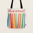 Palm Springs 1930: Retro Mid-Century Edition  Tote Bag Gallery Image 1
